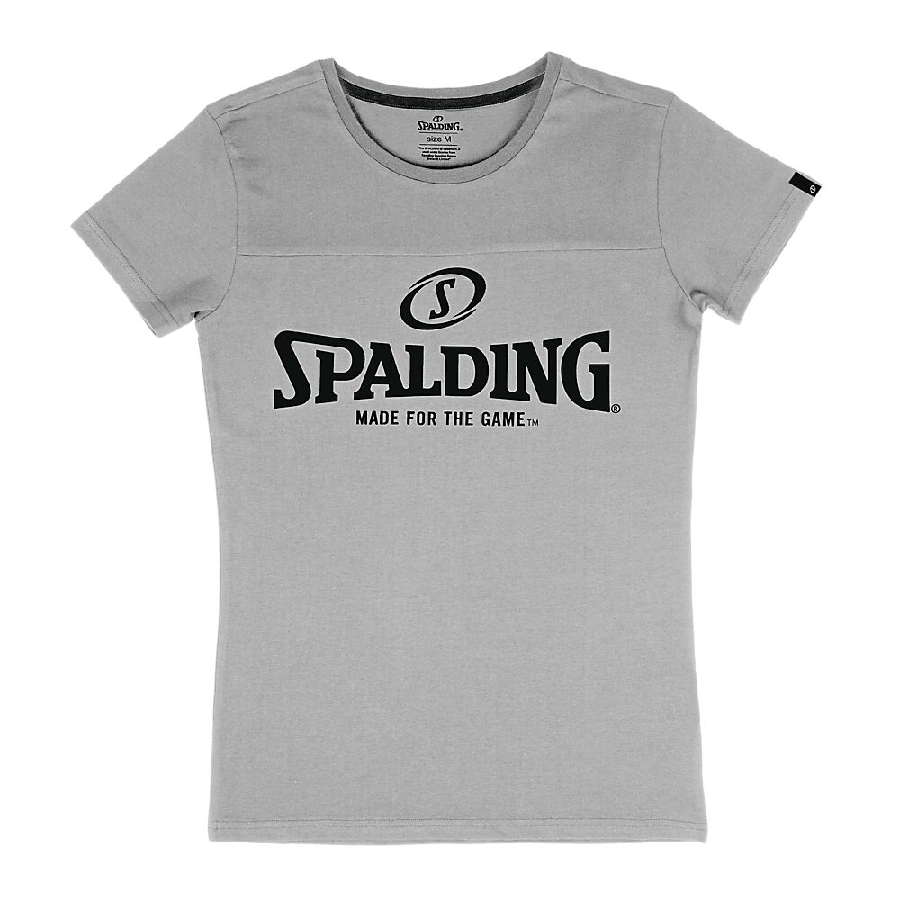 40221627-GM_Essential Logo Tee wmn Grey Melange_Front.png
