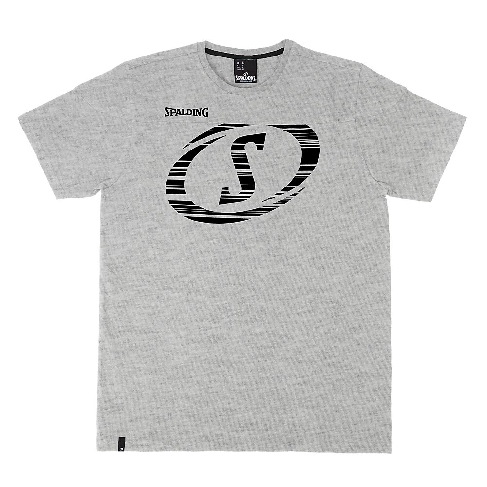 40221726-GMBK_Fast Tee Grey Melange-Black_Front.png